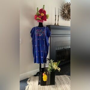 Handmade hupil Mexican dress
